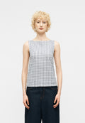 BOAT NECK TANK - Top - blue