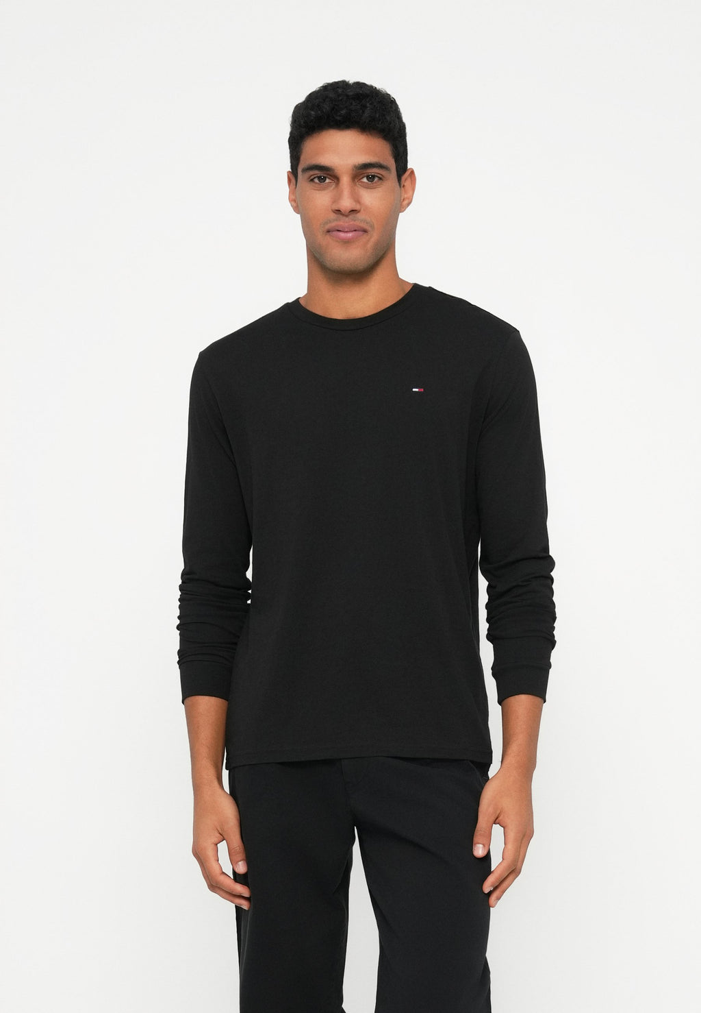 SLIM 2 PACK  - Long sleeved top - ecru/black