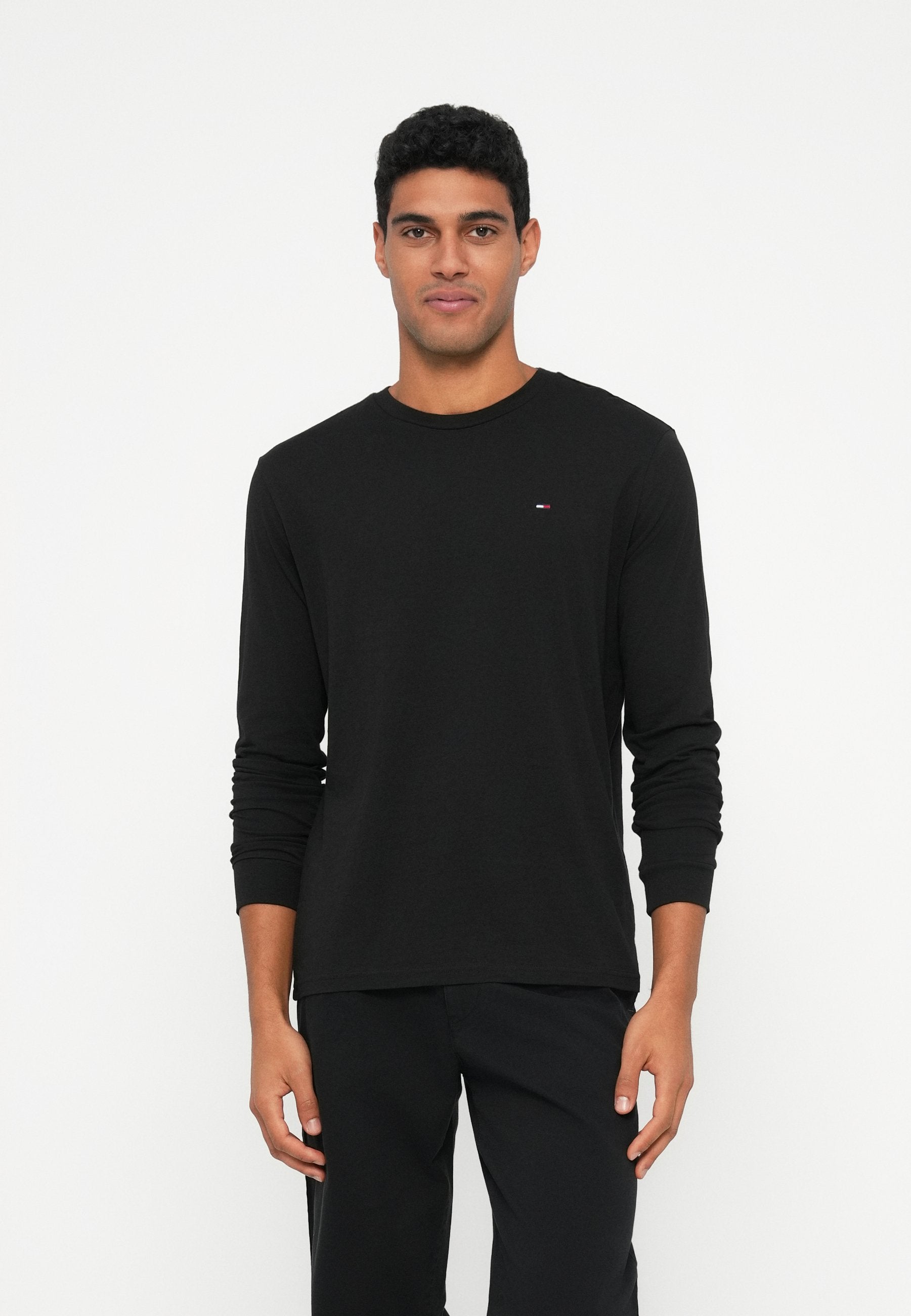 SLIM 2 PACK  - Long sleeved top - ecru/black