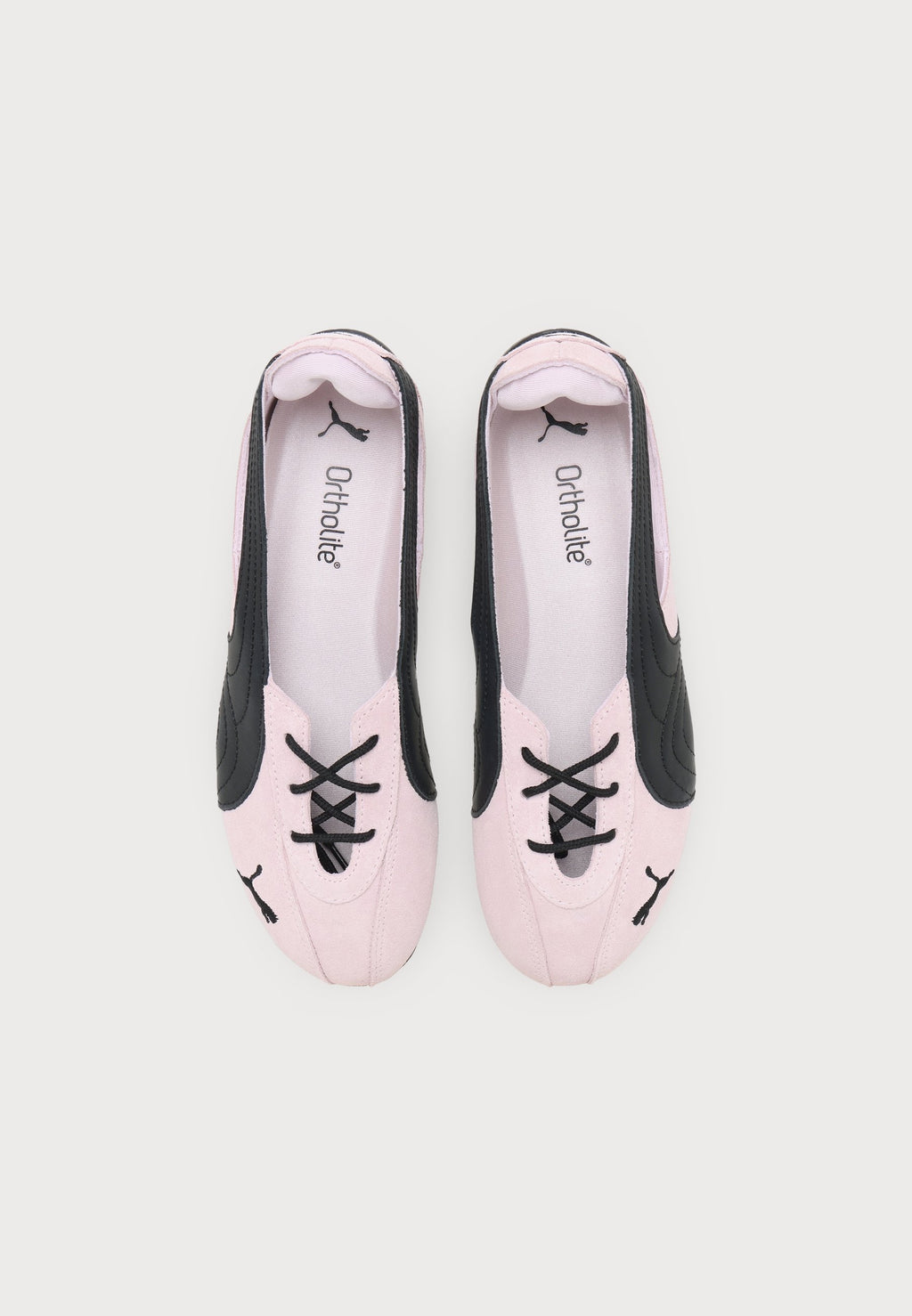 SPEEDCAT NOVA - Ballet pumps - powder pink/puma black