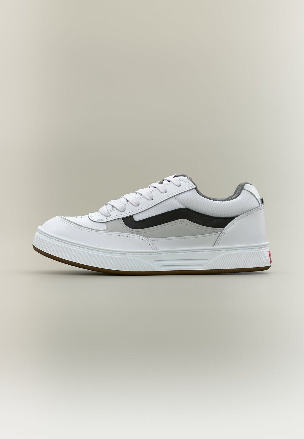ESTAZZO UNISEX - Skate shoes - white/grey/black