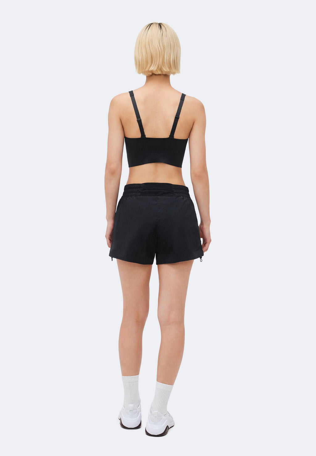 ONE SHORT - Sports shorts - black/white