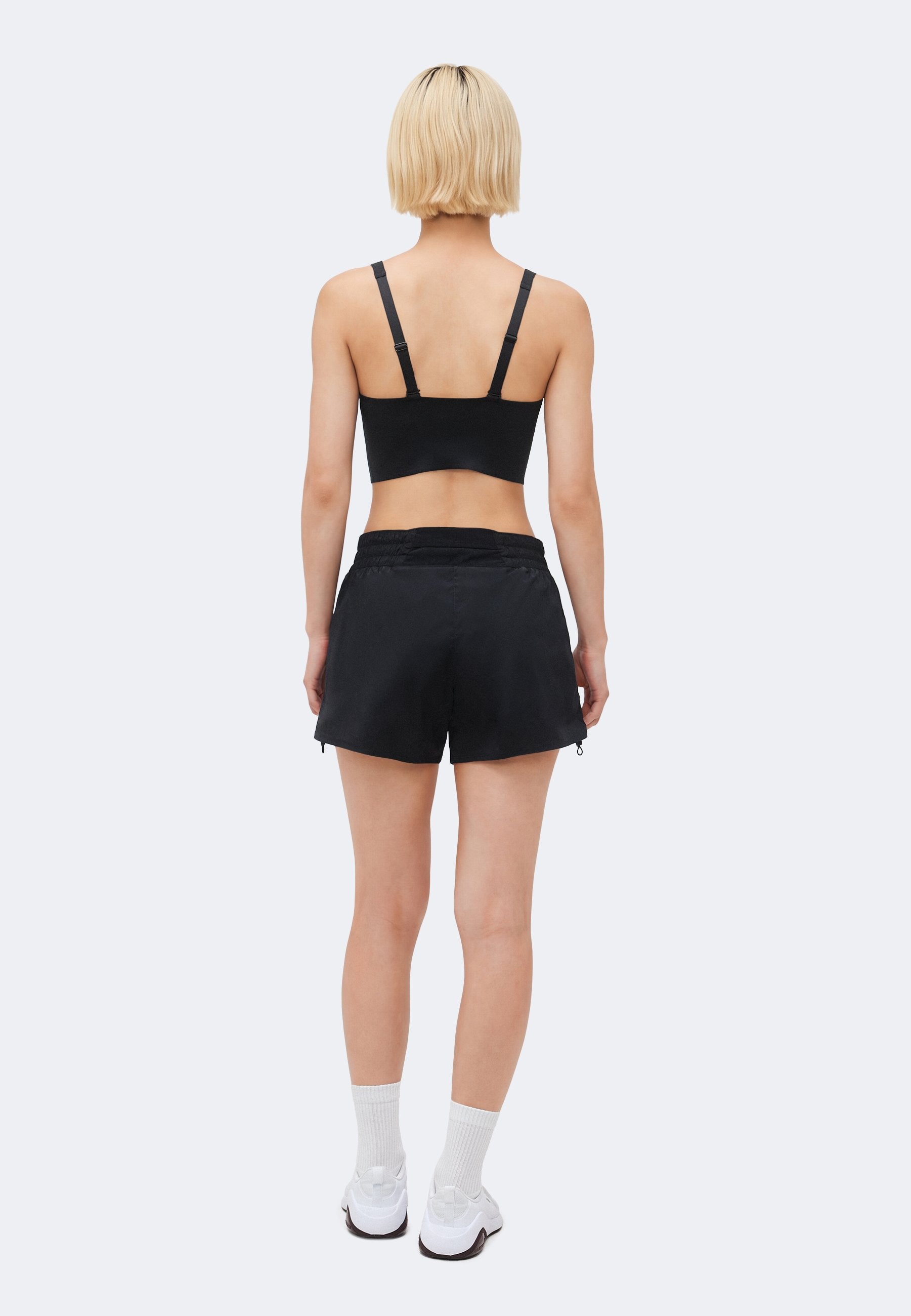 ONE SHORT - Sports shorts - black/white