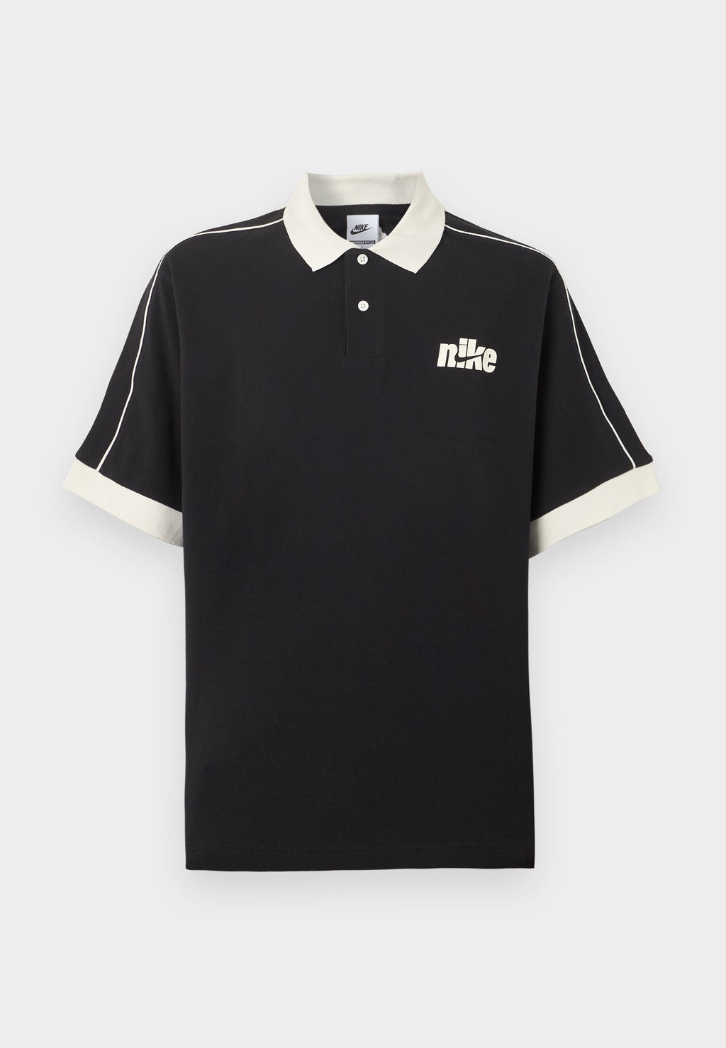 CLUB FUTBOL - Polo - noir/voile