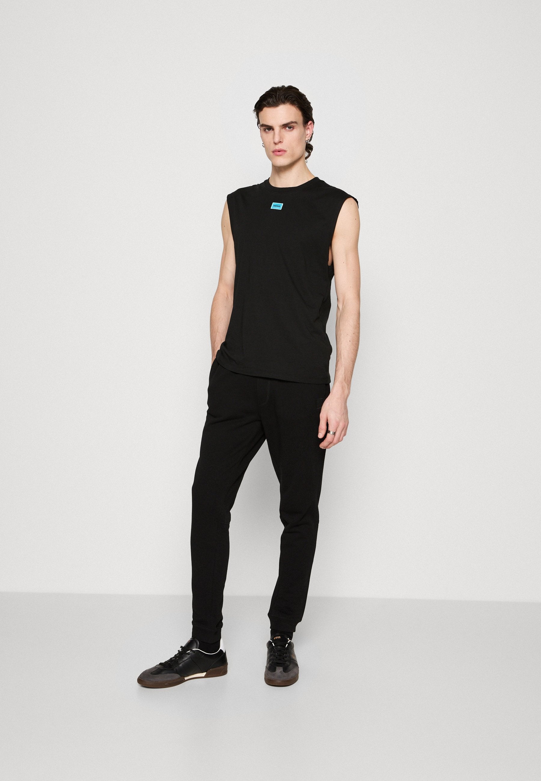 SESTART - Tracksuit bottoms - black