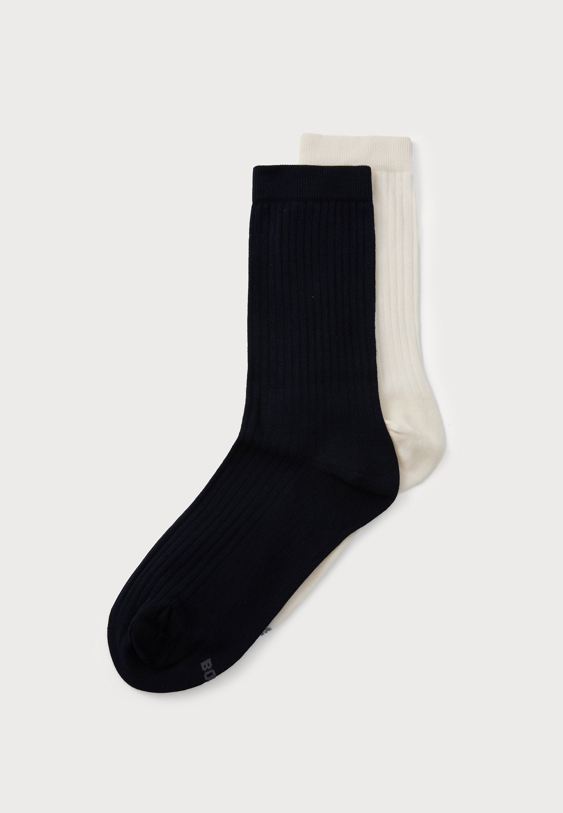 2PACK - Socks - black/white