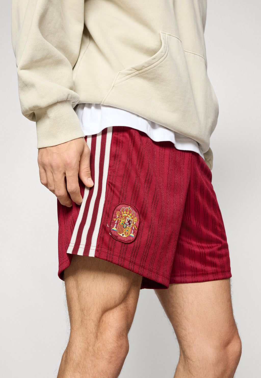 SPAIN SHORTS - National team wear - burgundy