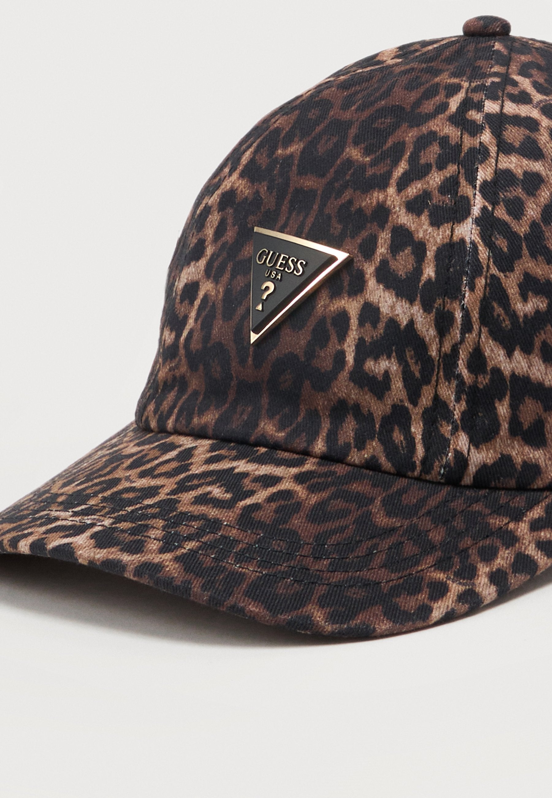 LEOPARD BASEBALL - Cap - brown