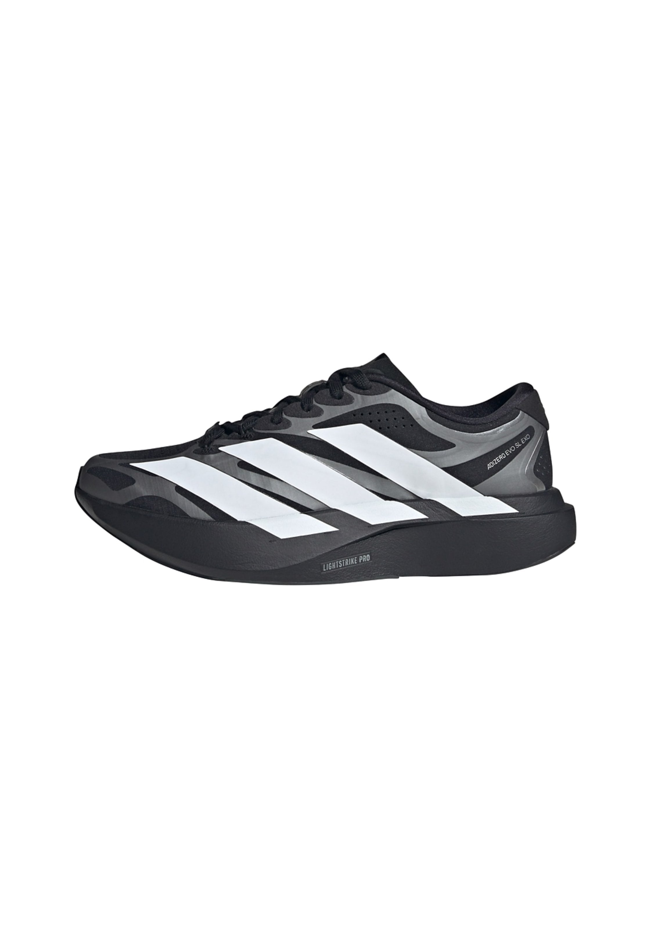 ADIZERO EVO SL EXO W - Road running shoes - core black/ftwr white/iron met.