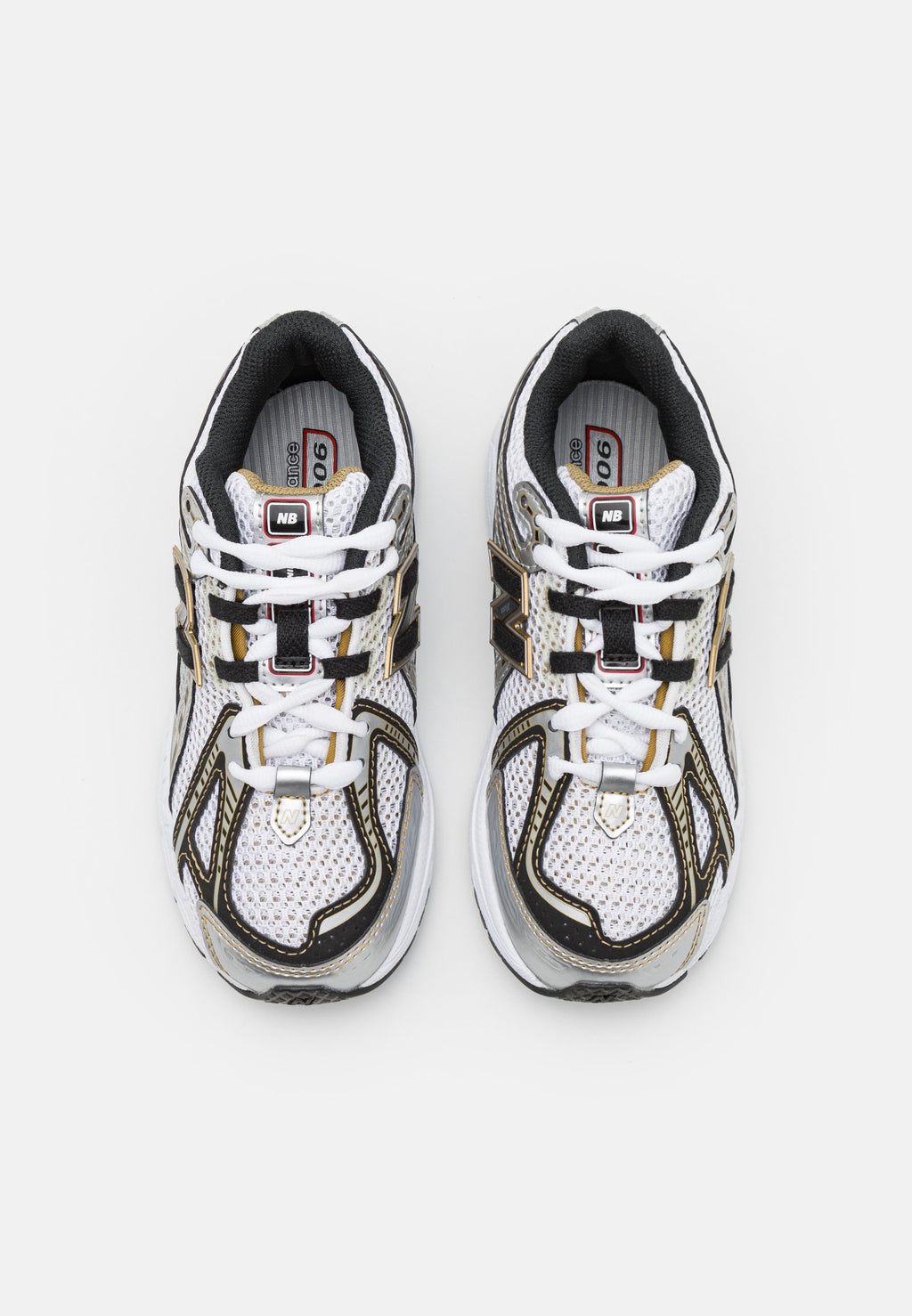 1906 UNISEX - Trainers - silver-coloured/white/black