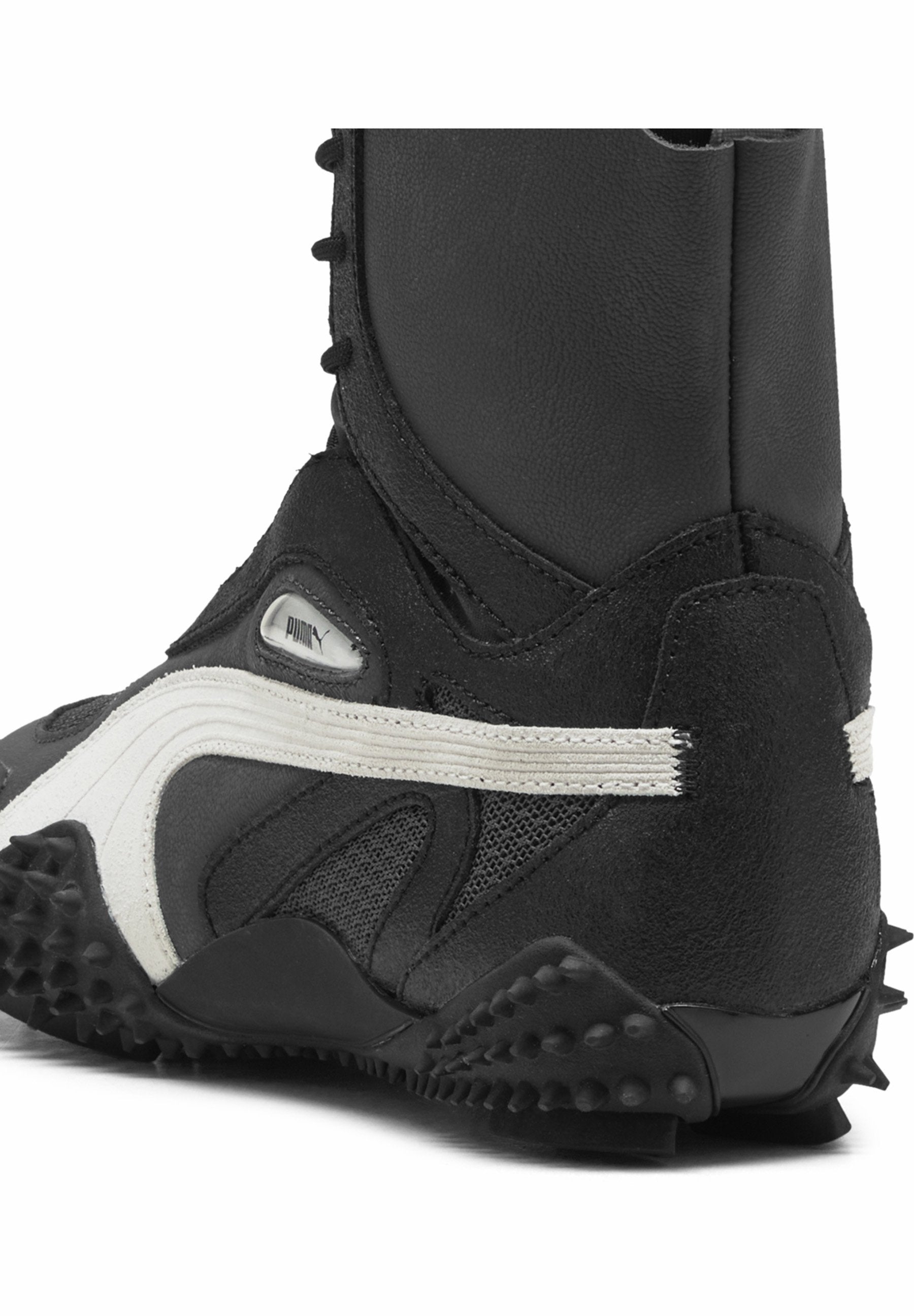 MOSTRO MID - Lace-up ankle boots - puma black-puma white