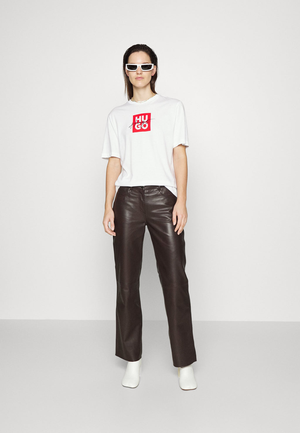 DASHIRE - Print T-shirt - white