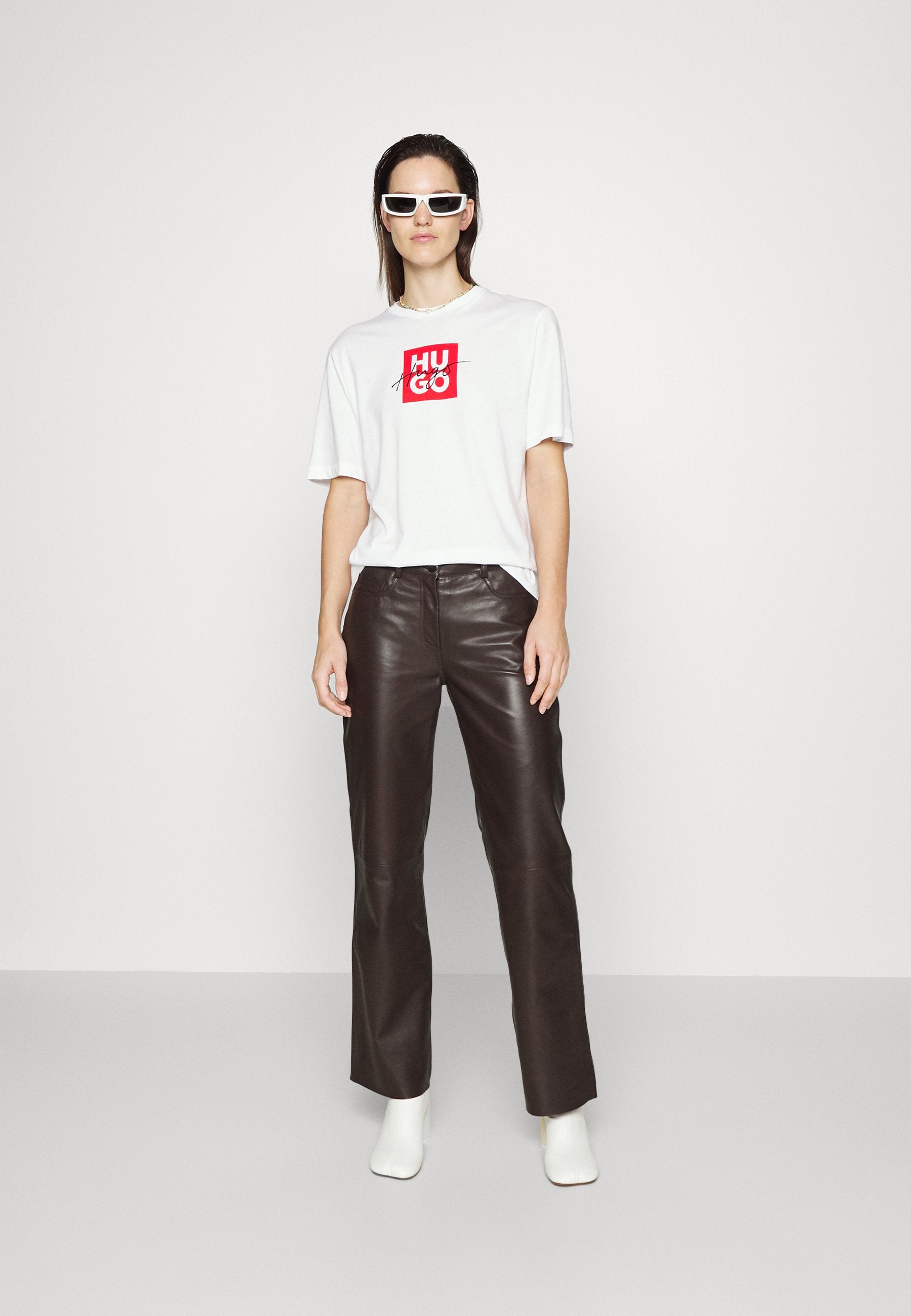 DASHIRE - Print T-shirt - white