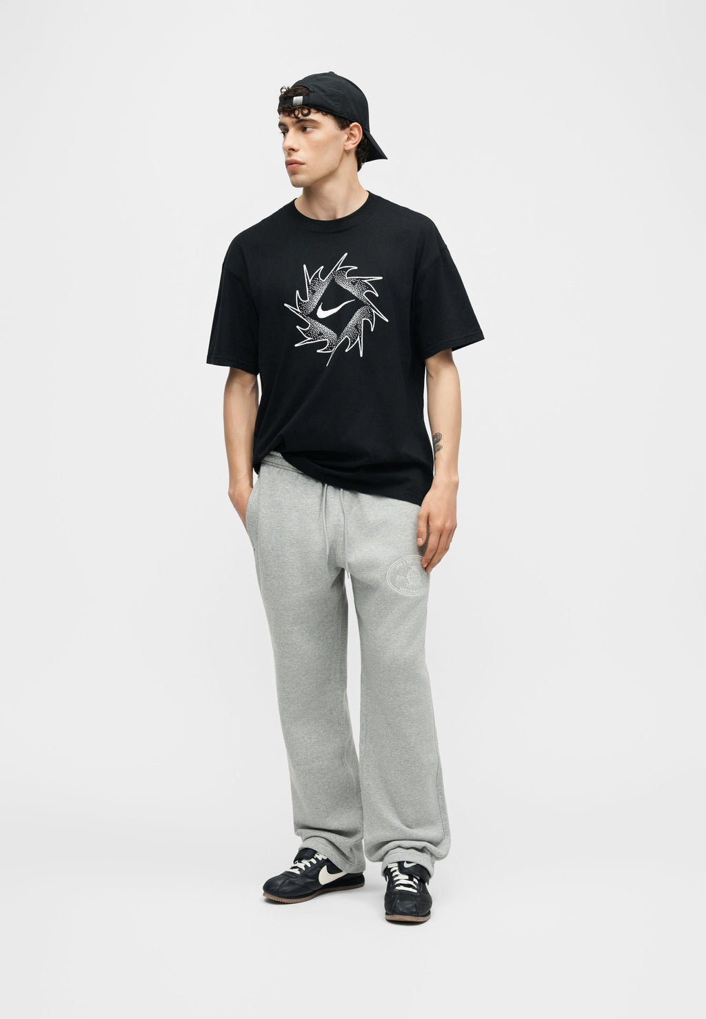 TEE  - Print T-shirt - black