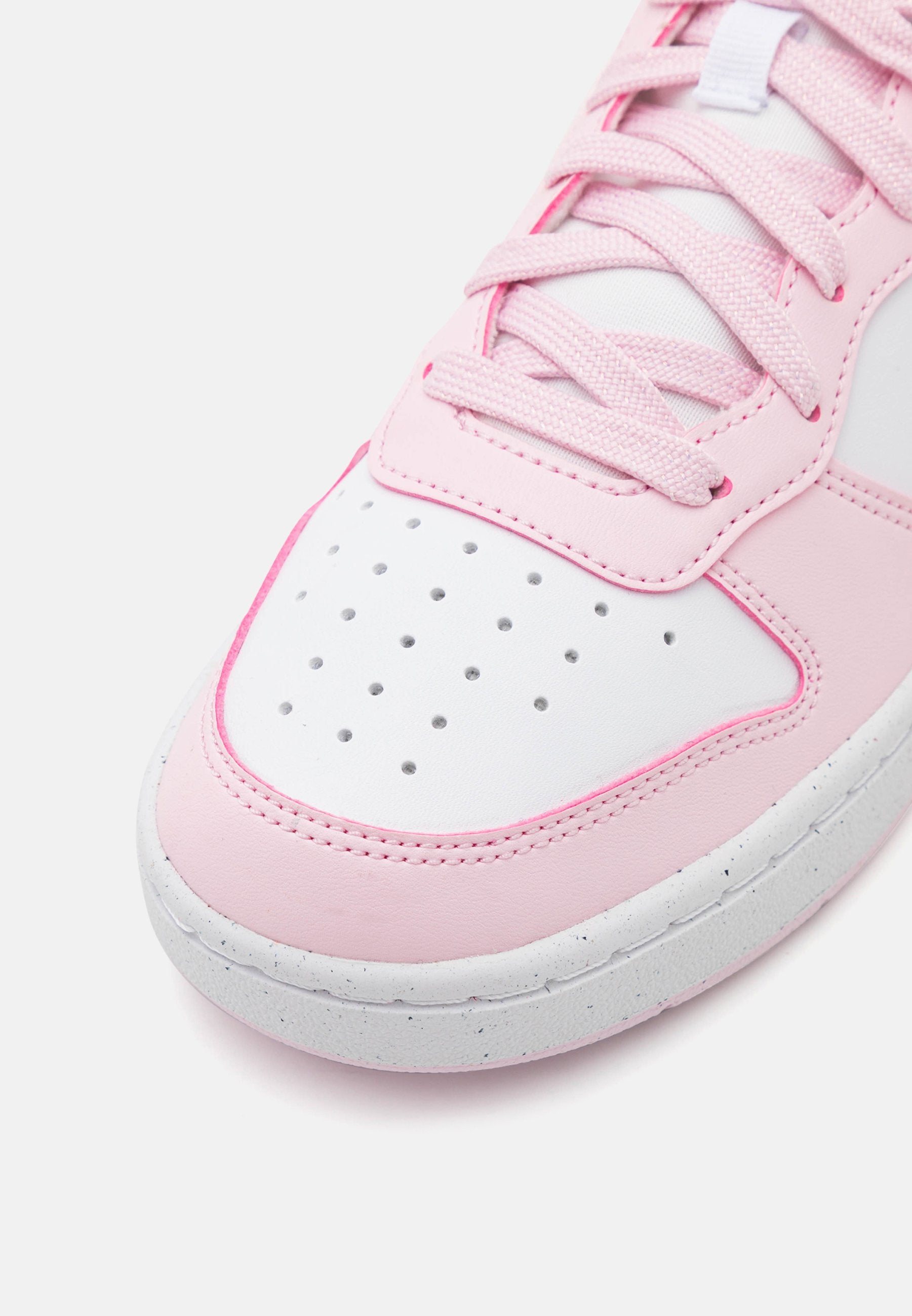 أحذية COURT BOROUGH UNISEX - أحذية رياضية - أبيض/رغوة وردية