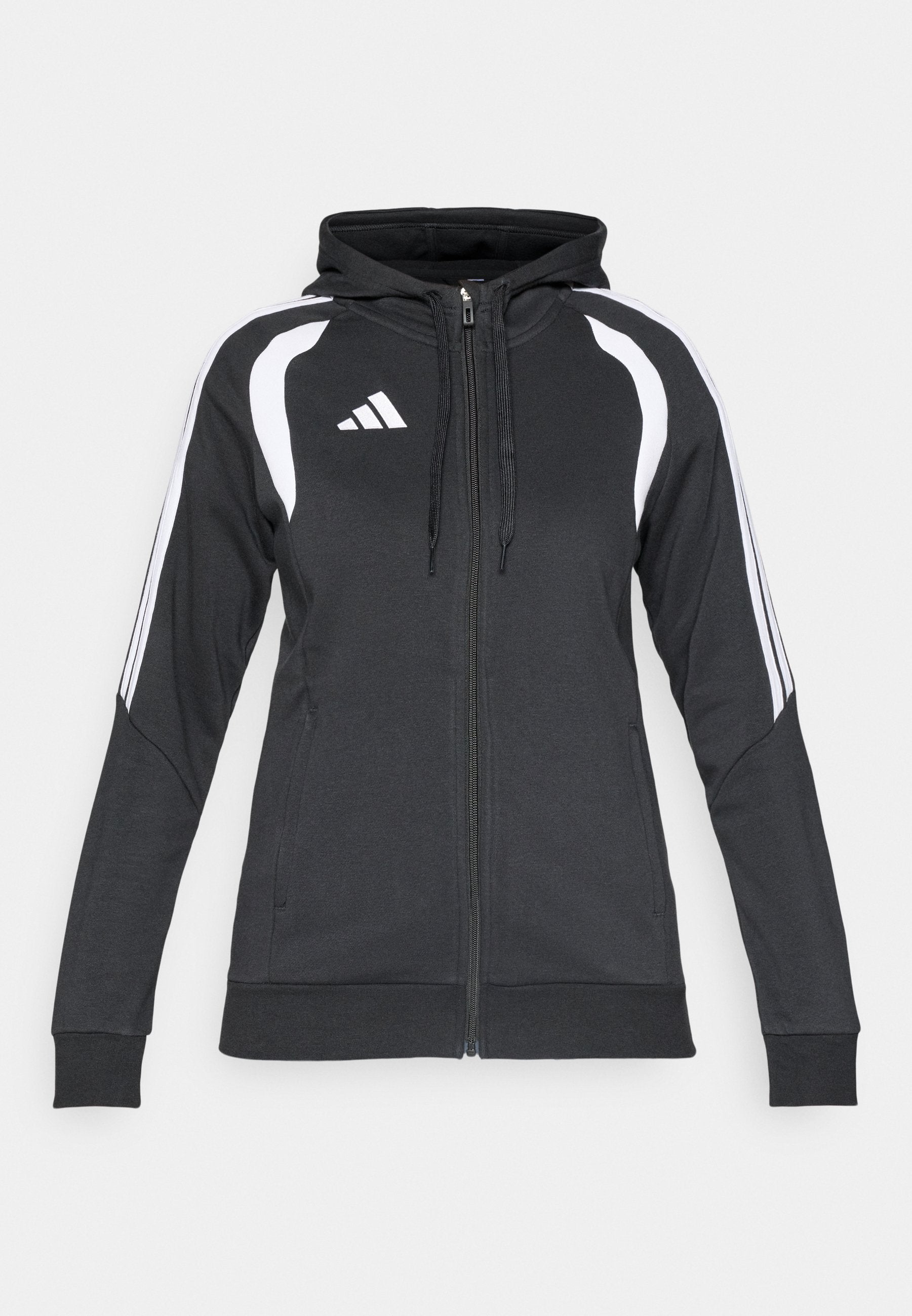 TIRO26 LEAGUE FULL ZIP HOODIE - Zip-up sweatshirt - black/white