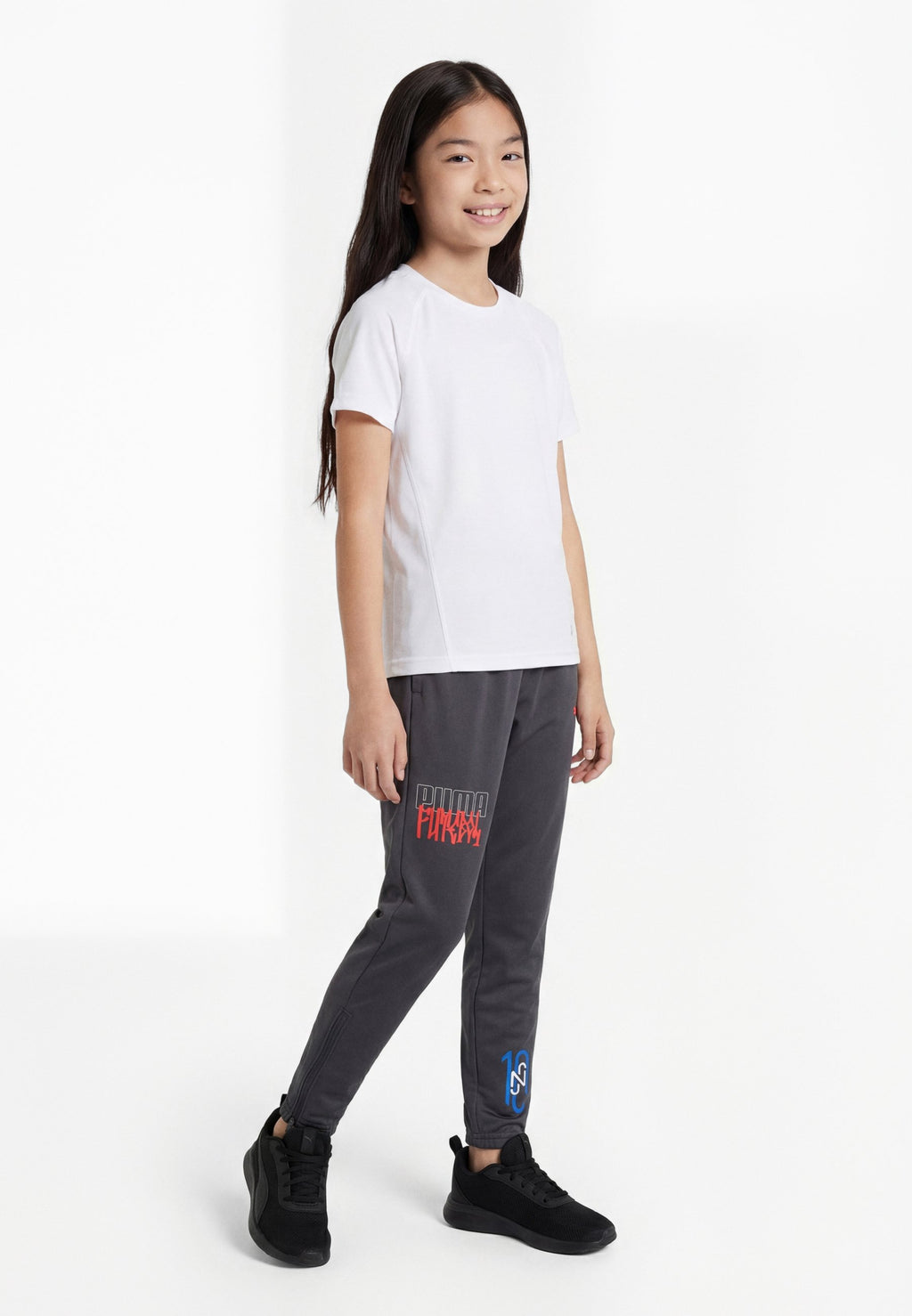 NEYMAR TRAINING PANT JR UNISEX - Tracksuit bottoms - ebony