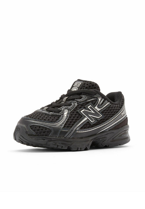 740 UNISEX - Baby shoes - black grey