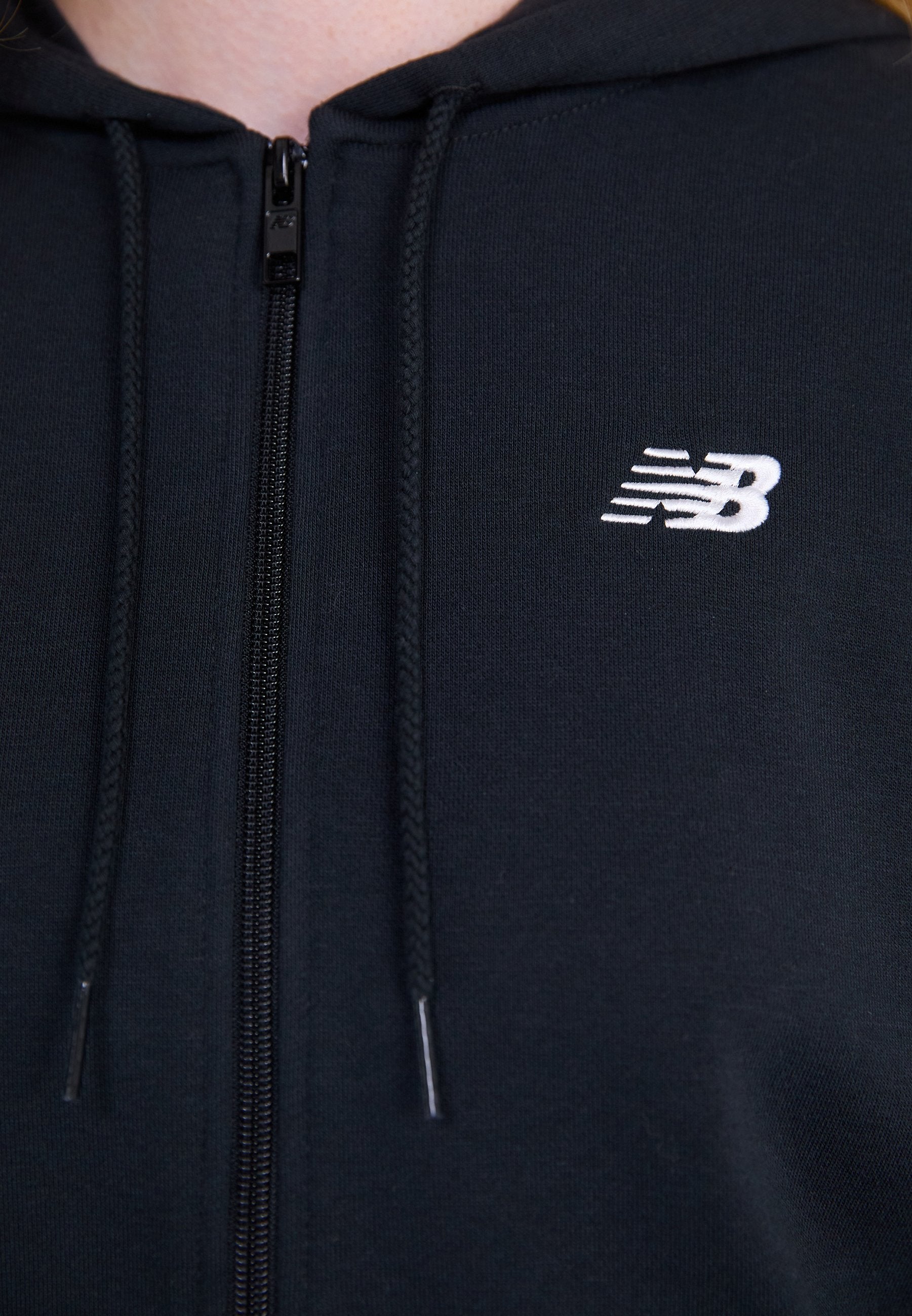 Zip-up sweatshirt - black