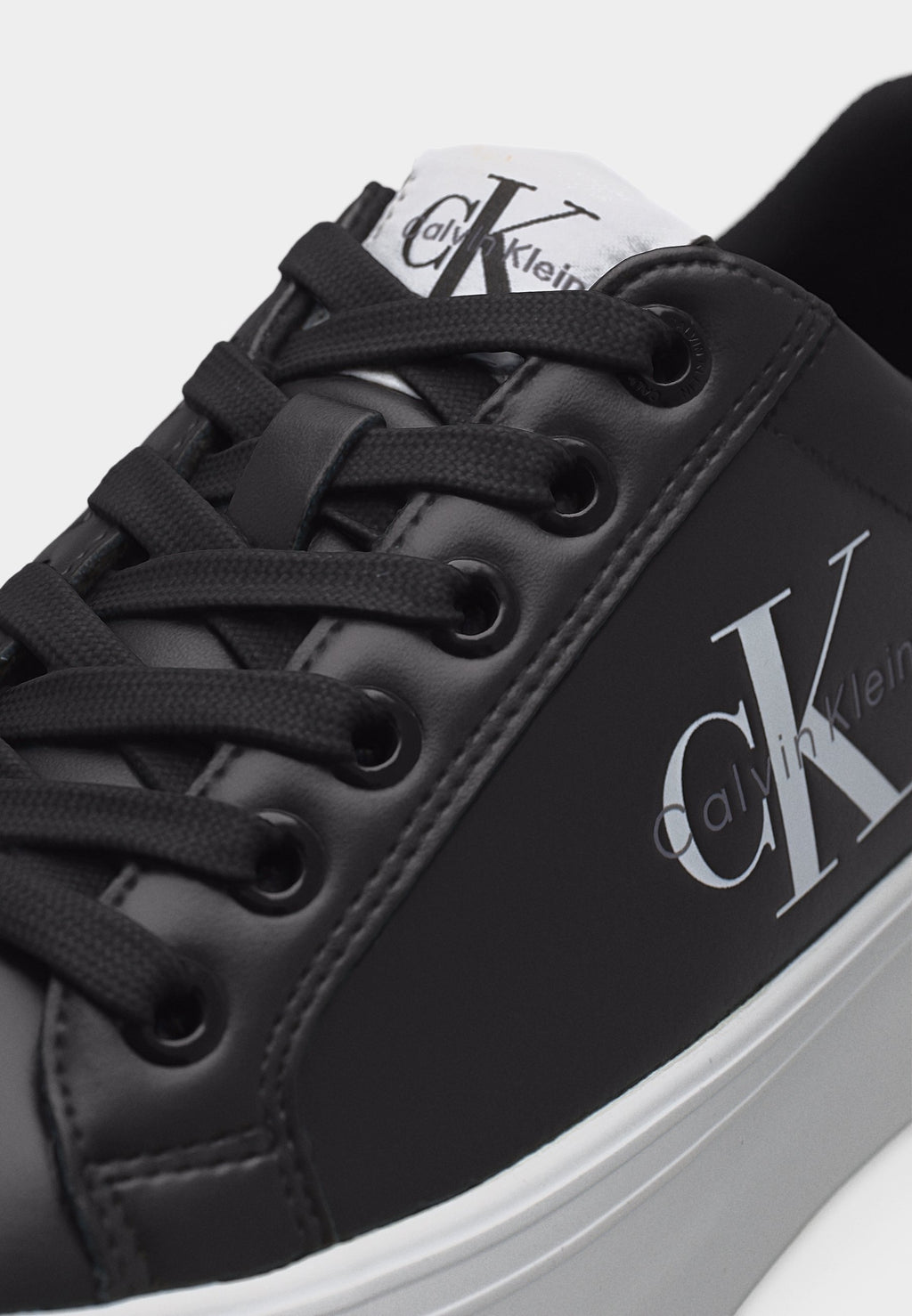 FLATFORM LACEUP - Trainers - black