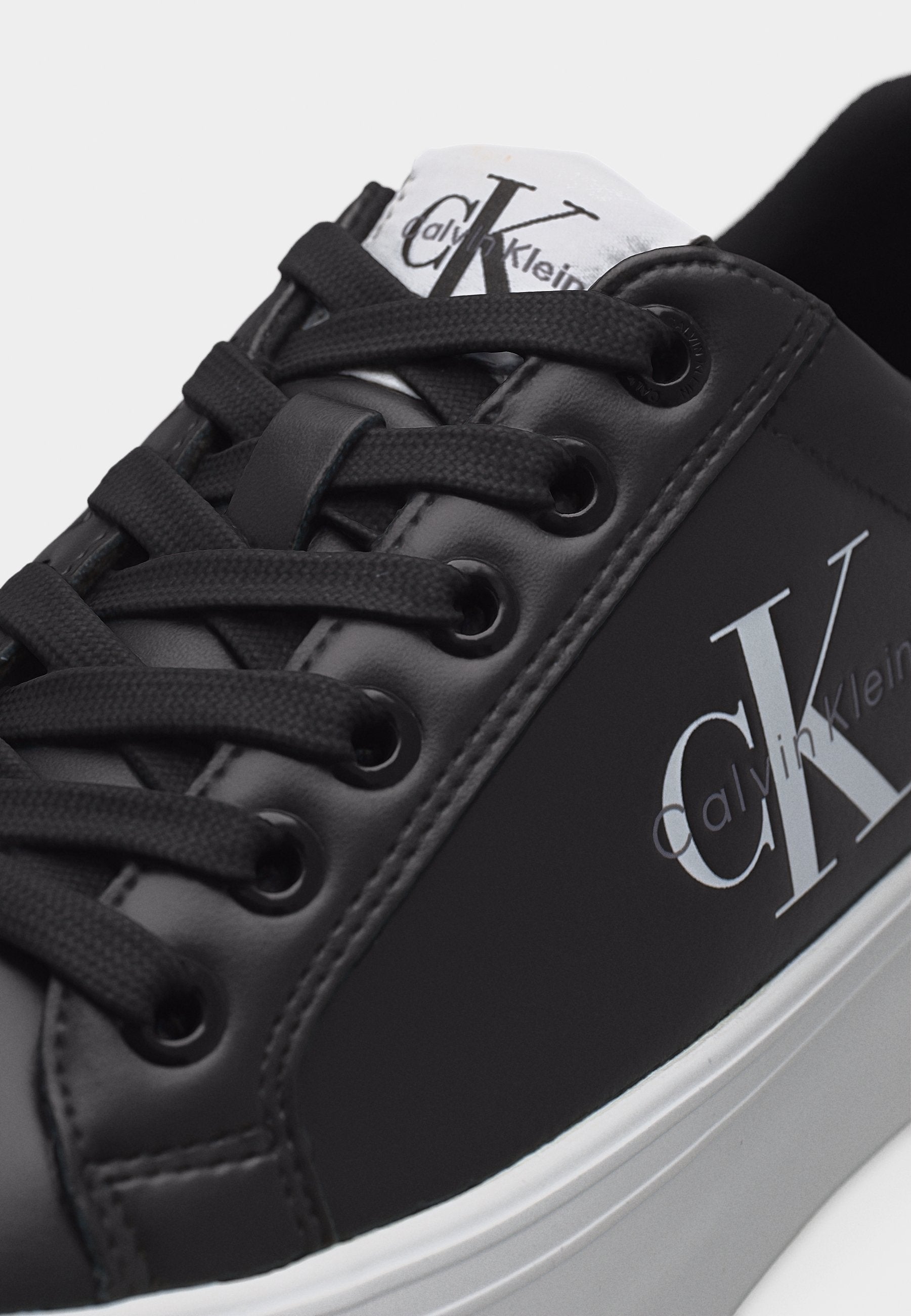 FLATFORM LACEUP - Trainers - black