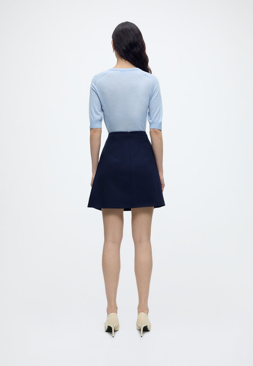 ROMILDA - Mini skirt - medium blue