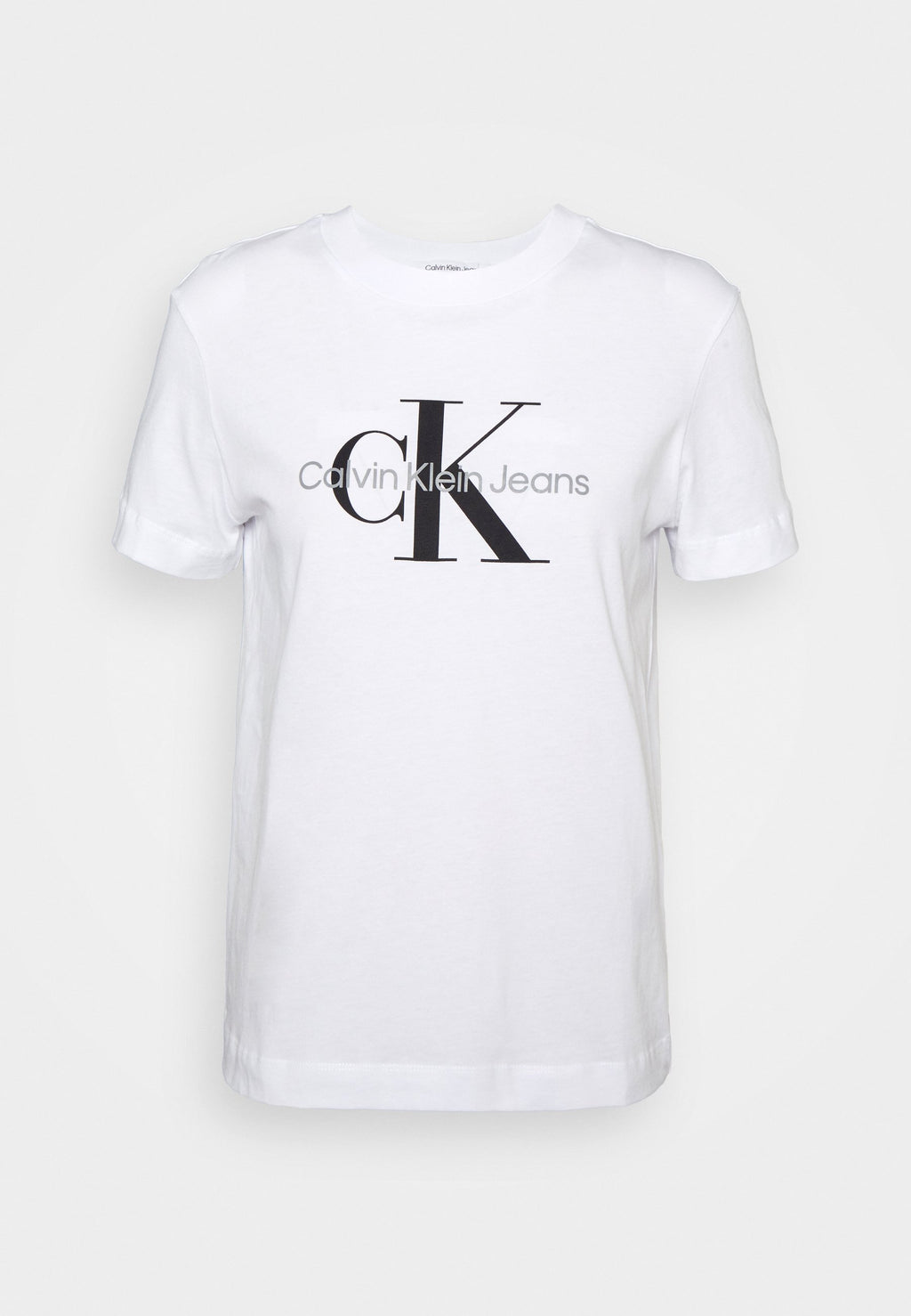 CORE MONOGRAM REGULAR - Print T-shirt - bright white