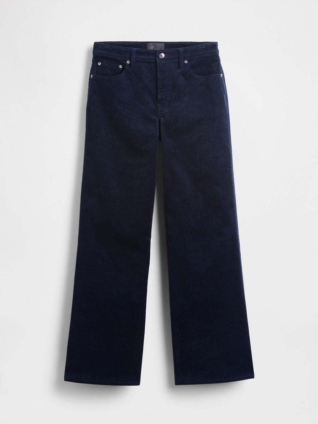 GAPSTUDIO LOW RISE CORDUROY WIDE-LEG PANTS - Trousers - new navy