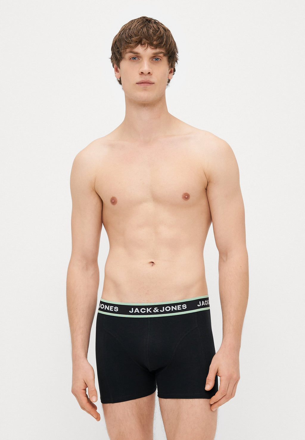 JACFLOWER TRUNKS 3 PACK - Trunks - black/bardaboes cherry/maritime blue