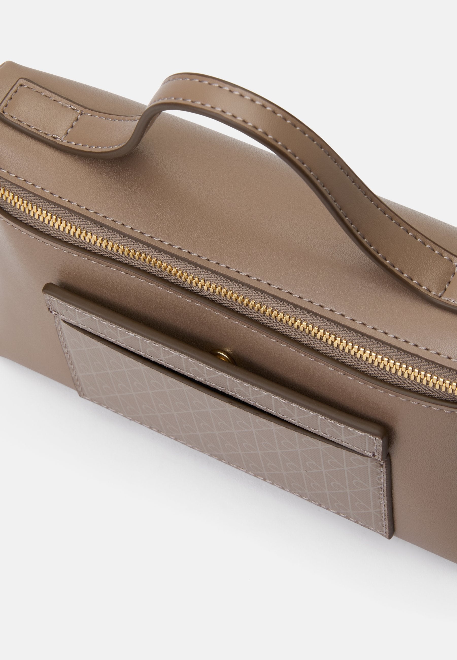 EMBLEM BEAUTY CASE - Wash bag - desert taupe