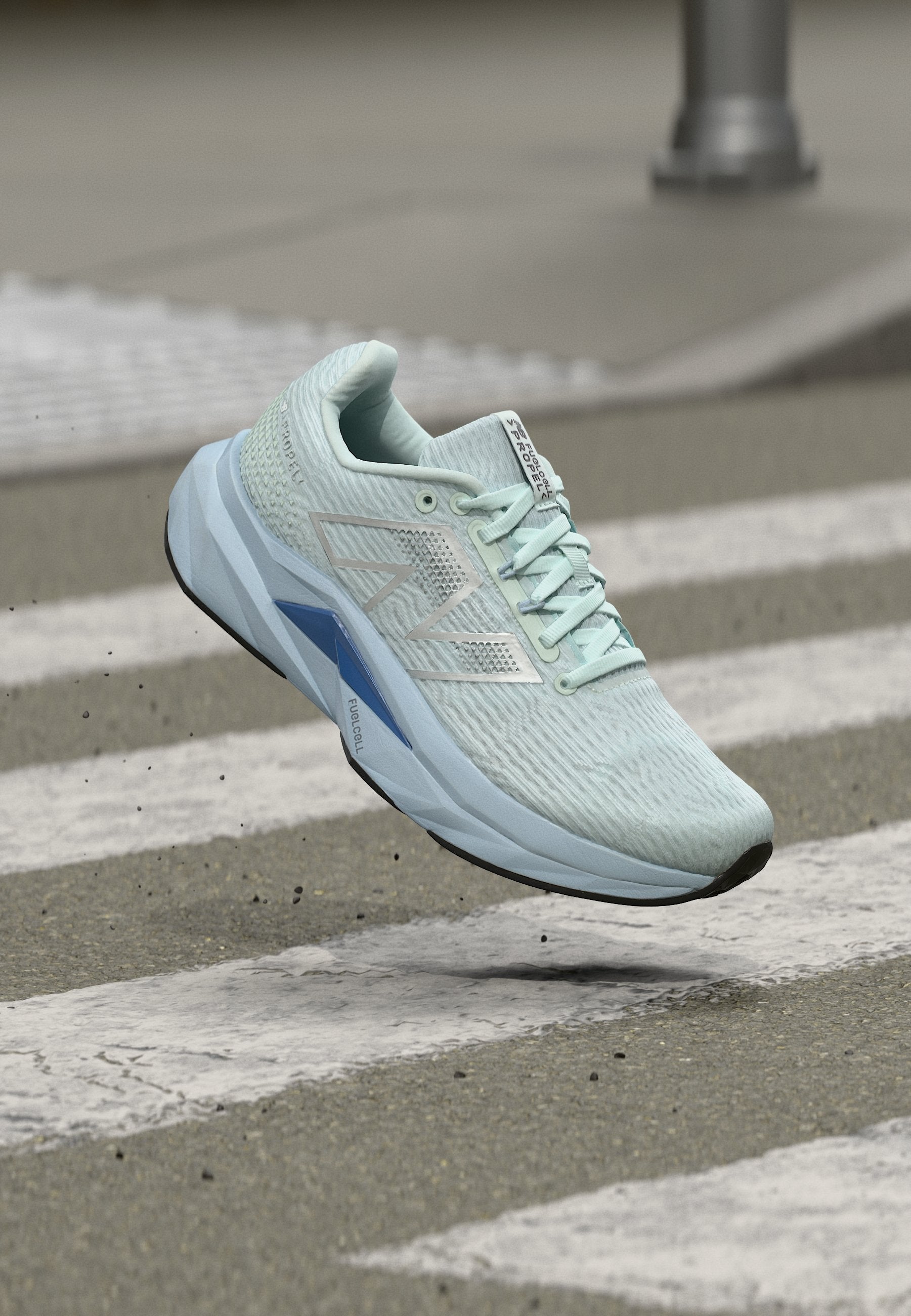 FUELCELL PROPEL V5 - Chaussures de running sur route - glint blue