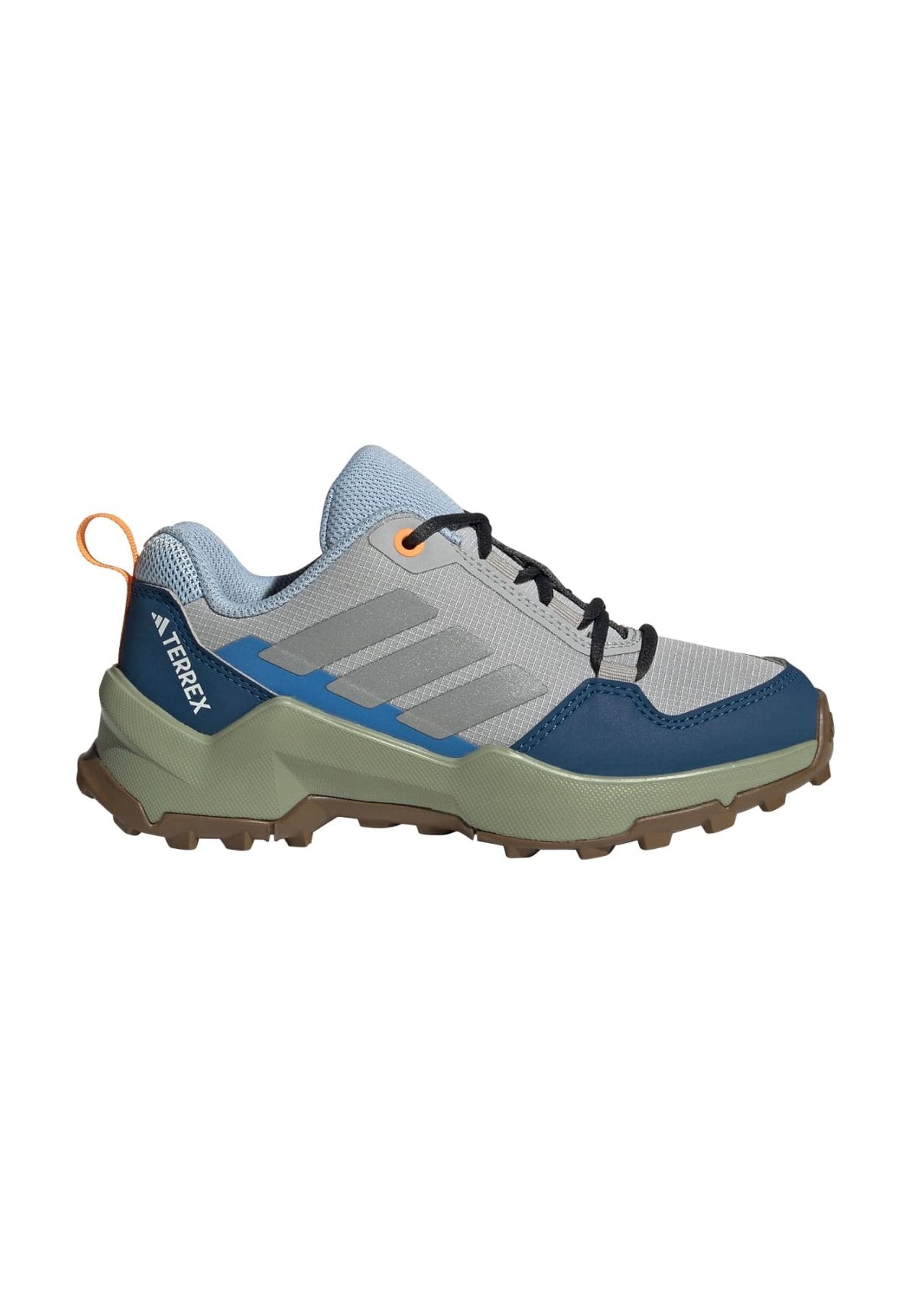 AX4R UNISEX - Hiking shoes - grey two matte silver glow blue