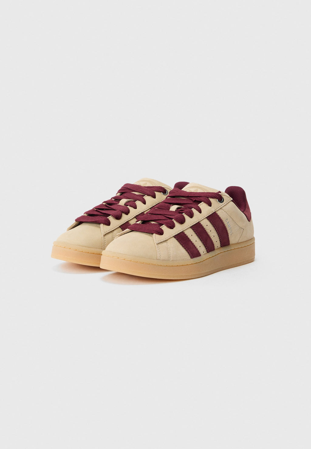 CAMPUS 00S UNISEX - Trainers - stone khaki/maroon/gum