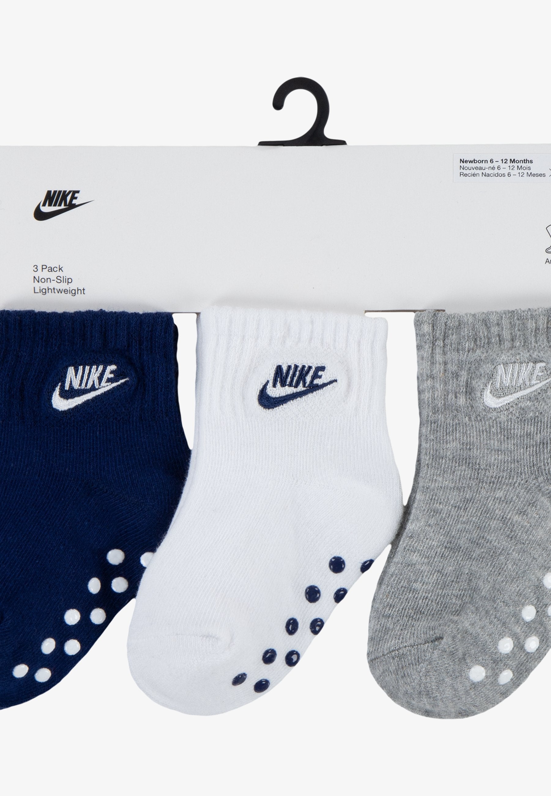 CORE FUTURA GRIPPER UNISEX 3 PACK - Chaussettes - blue void