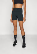 W NK DF UNVRSA HR 5IN SHRT PKT - Leggings - black/anthracite/dark smoke grey