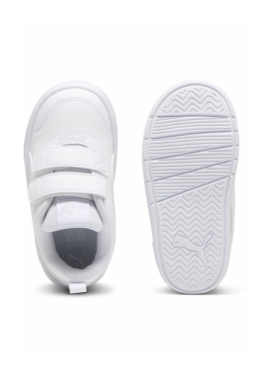 COURTFLEX V3 UNISEX - Training shoe - white white silver mist
