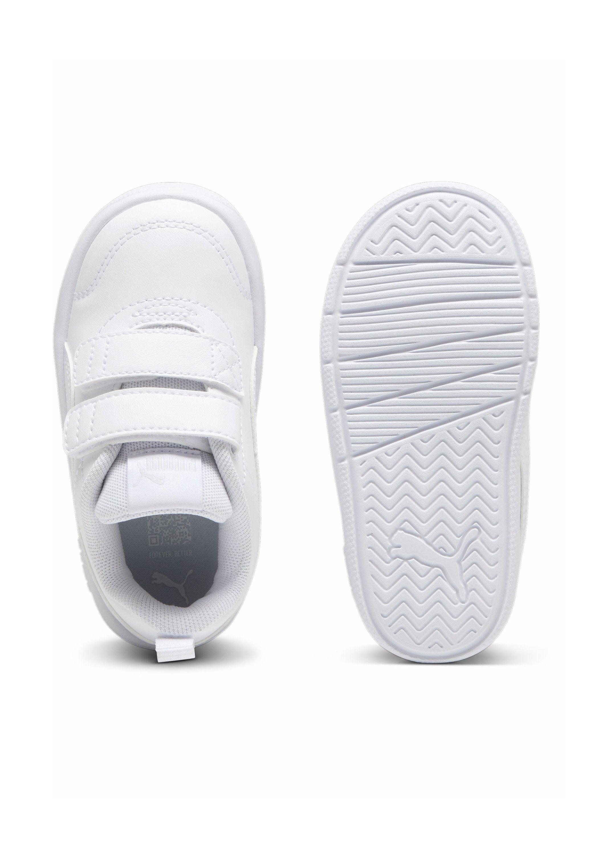COURTFLEX V3 UNISEX - Training shoe - white white silver mist