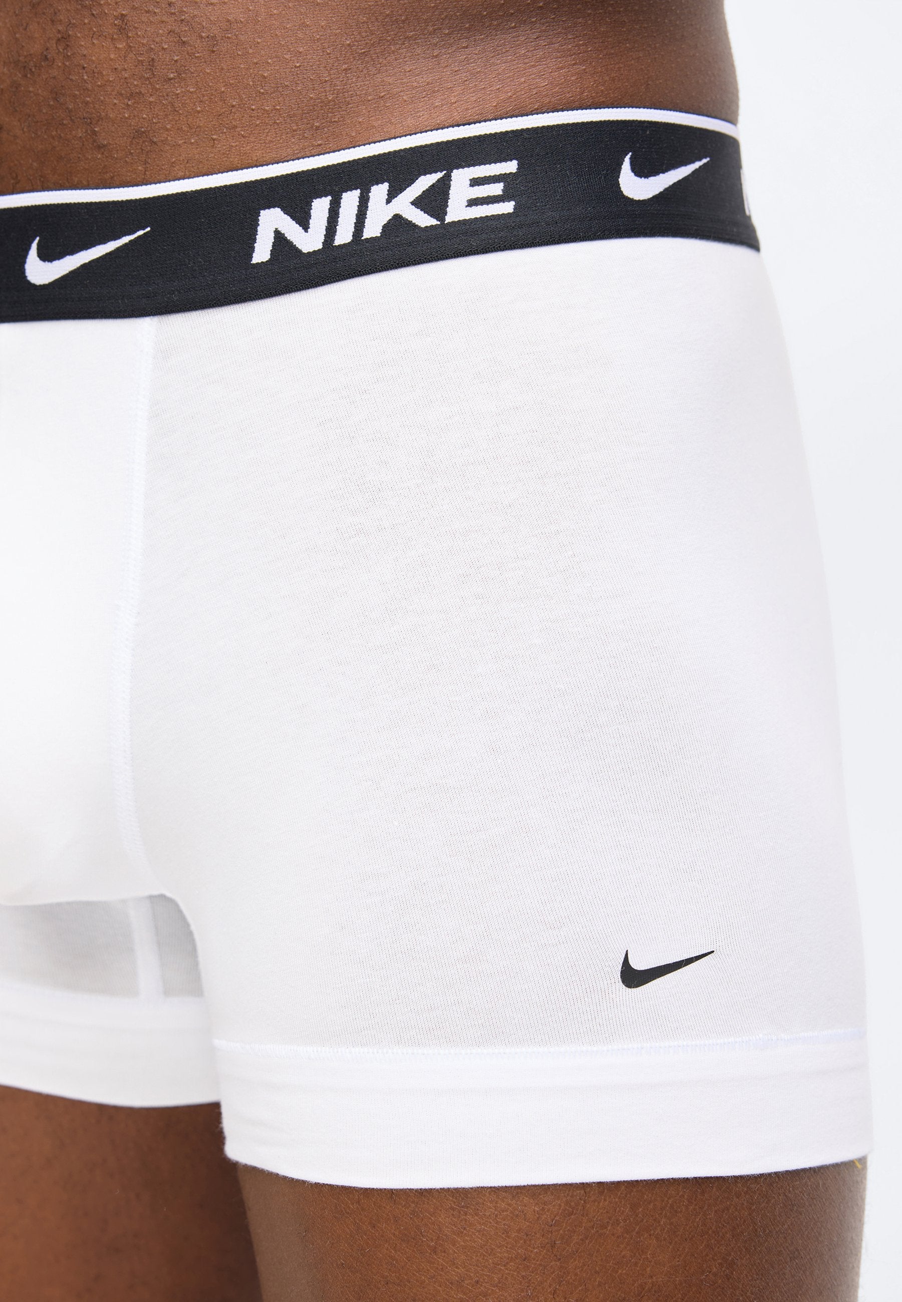 3'LÜ PAKET - Boxer şort - beyaz/gri melanj/siyah