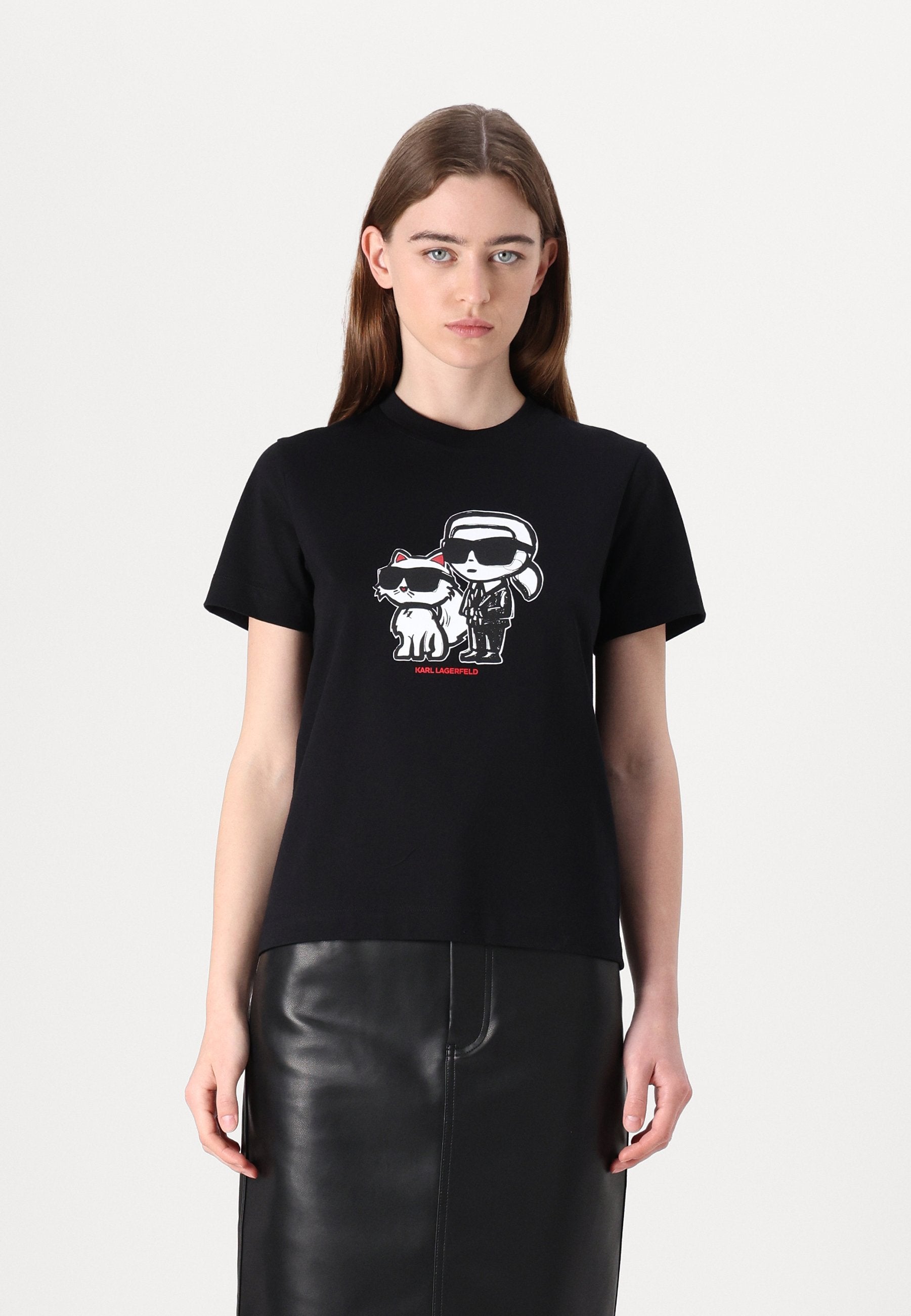 IKON SKETCH DUO - Print T-shirt - black