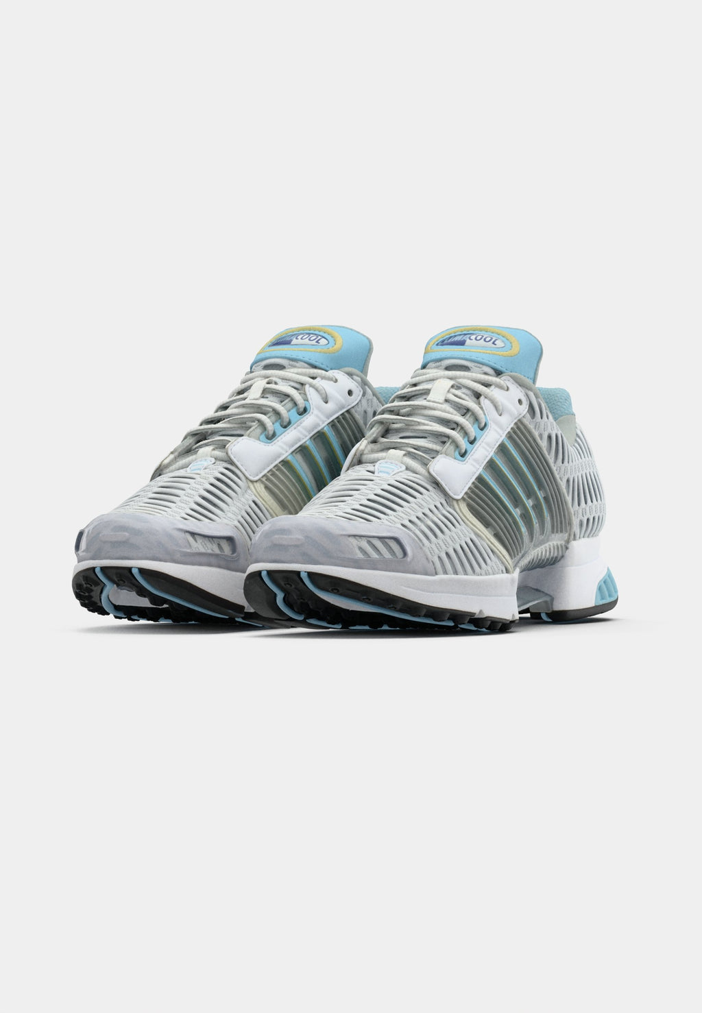 CLIMACOOL 1 UNISEX - Trainers - footwear white/icey blue/gold-coloured metallic