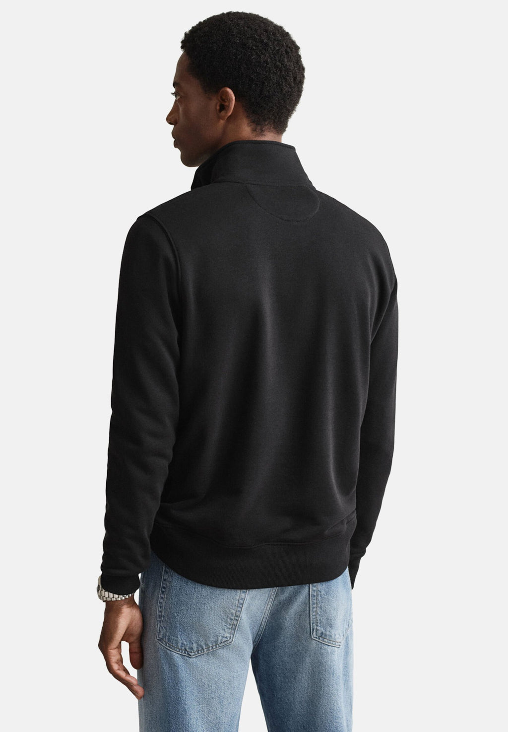 REG SHIELD HALF ZIP  - Sweatshirt - black