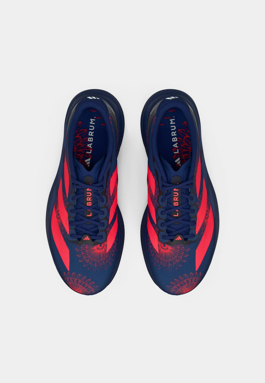 ADIZERO EVO SL - Trainers - dark blue/lucid red/muted purple