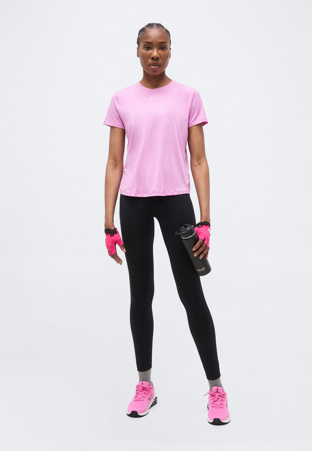 ONE CLASSIC - Sports T-shirt - light magenta/white