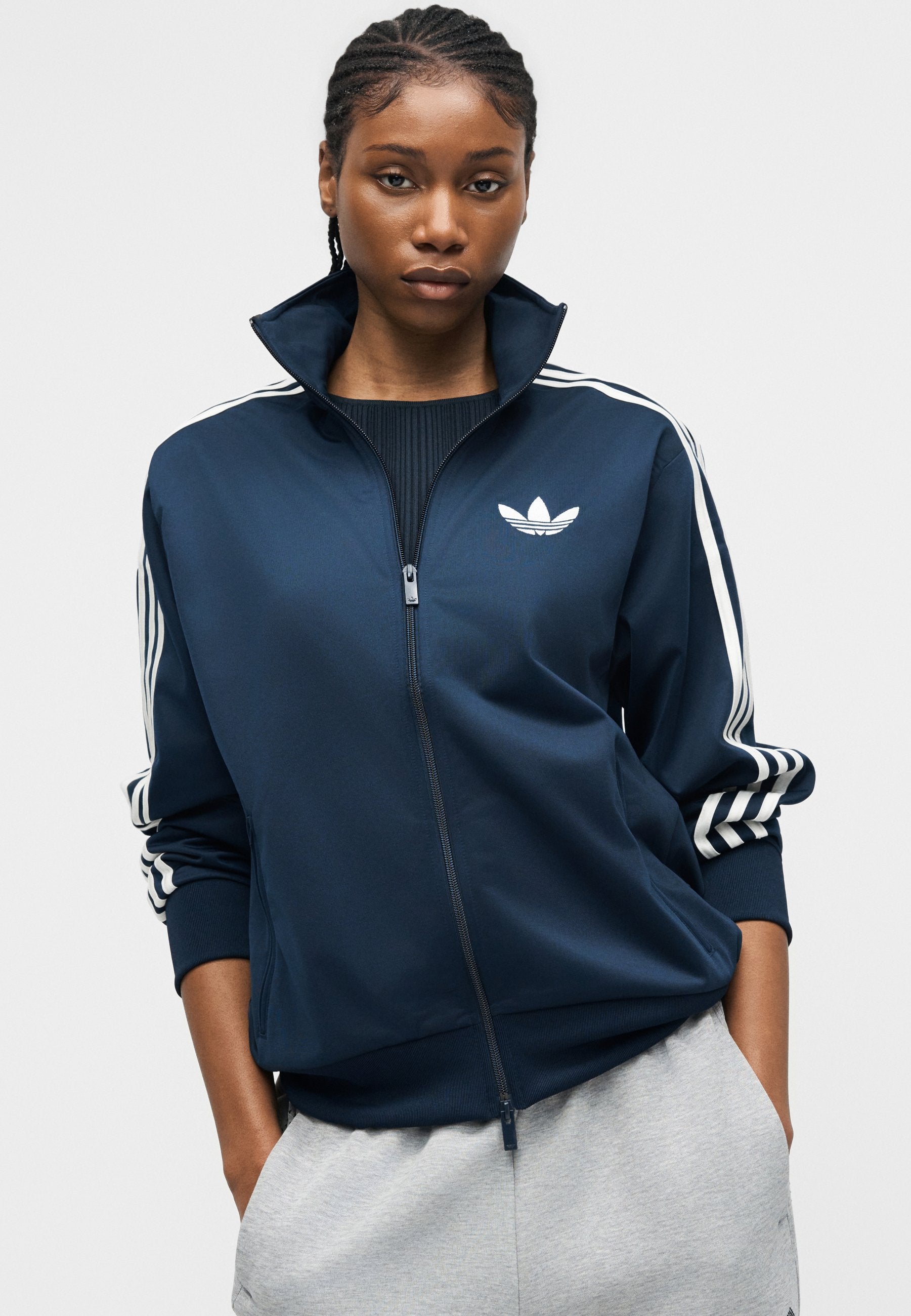 Tracksuit bottoms - medium grey heather