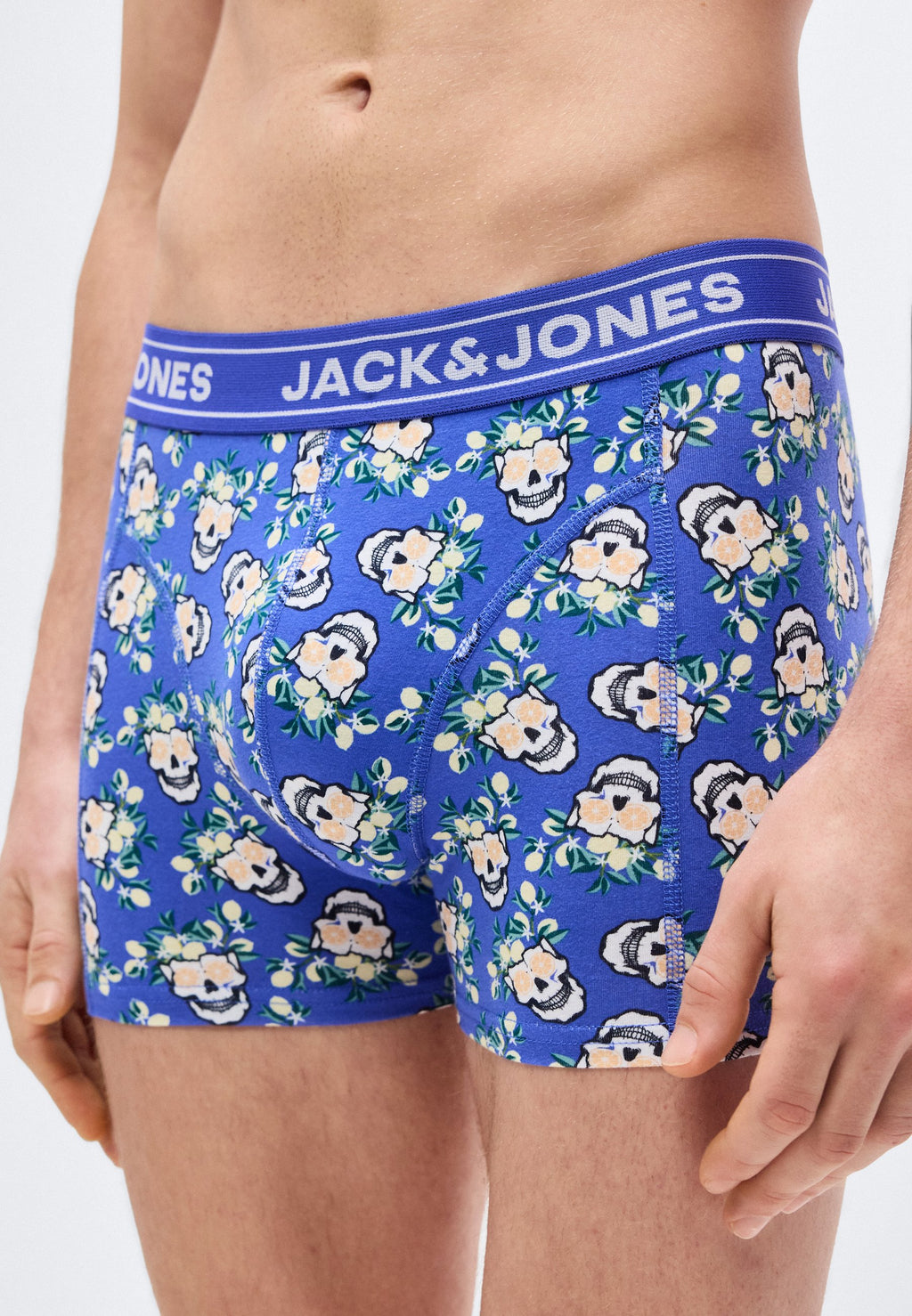 JACKINGSTON SKULL TRUNKS 3 PACK - Trunks - dazzling blue/navy