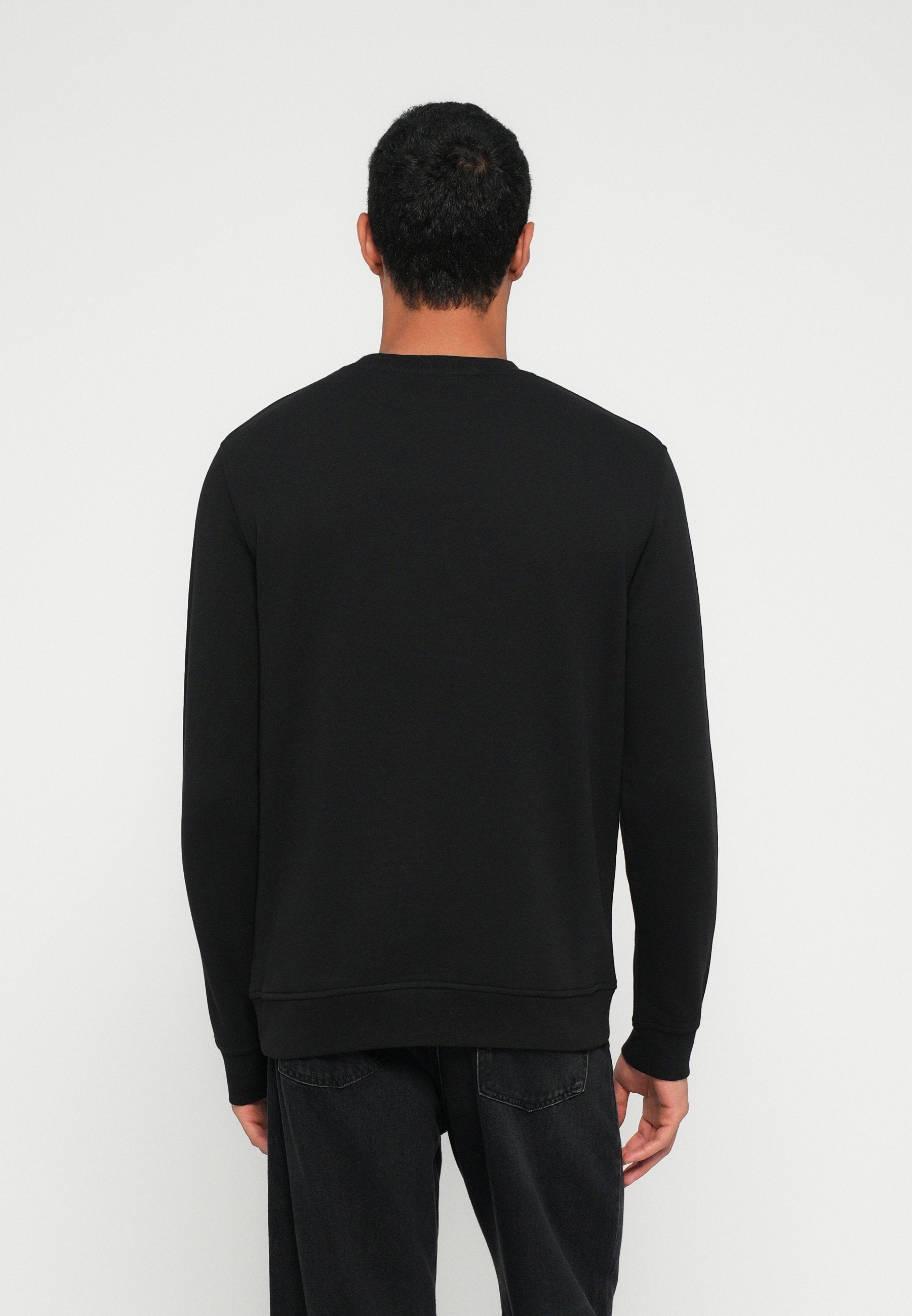 CREW NECK - Sweatshirt - black
