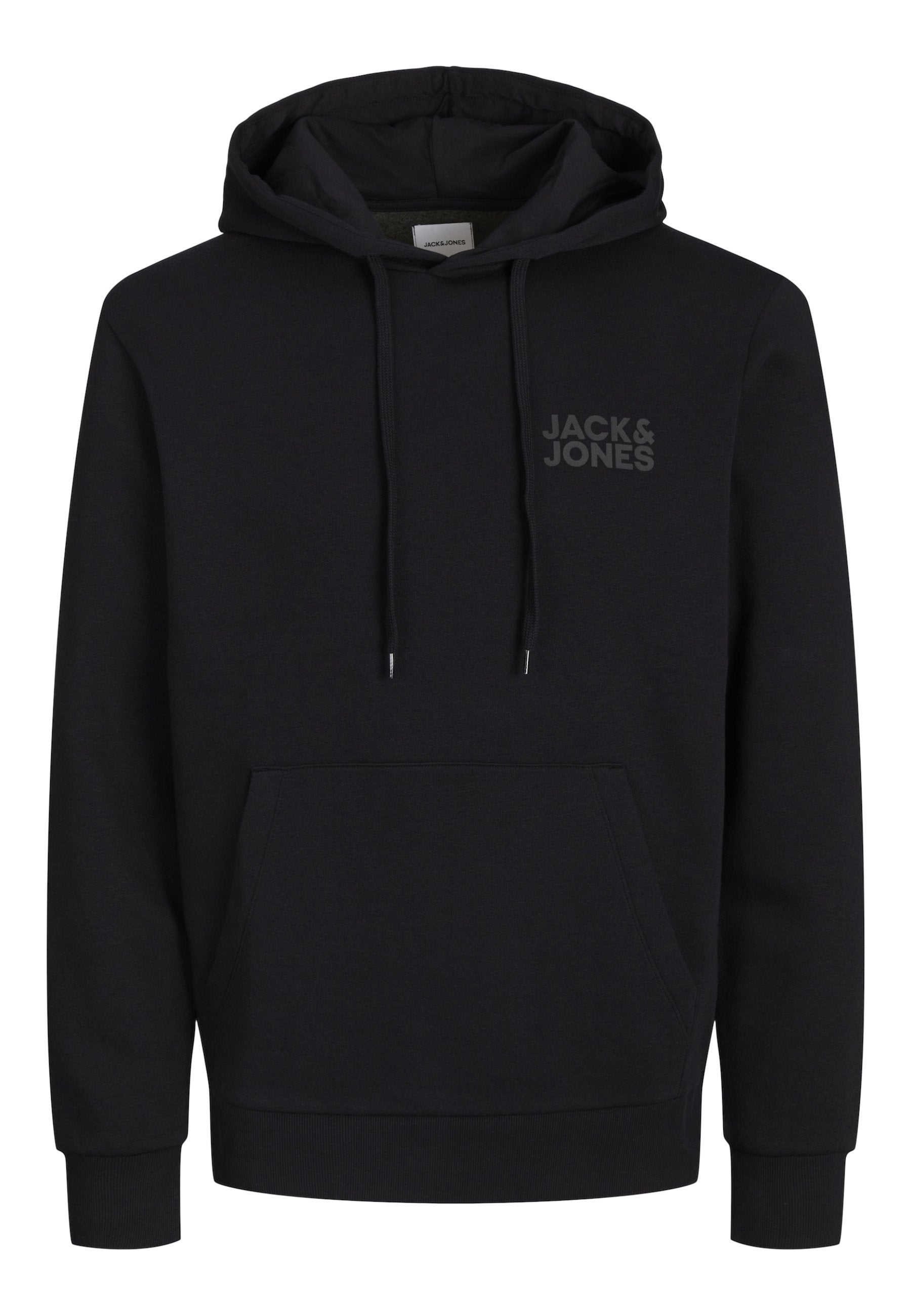 JJECORP LOGO HOOD - Hoodie - black