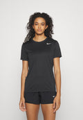 TEE - Sports T-shirt - black/white