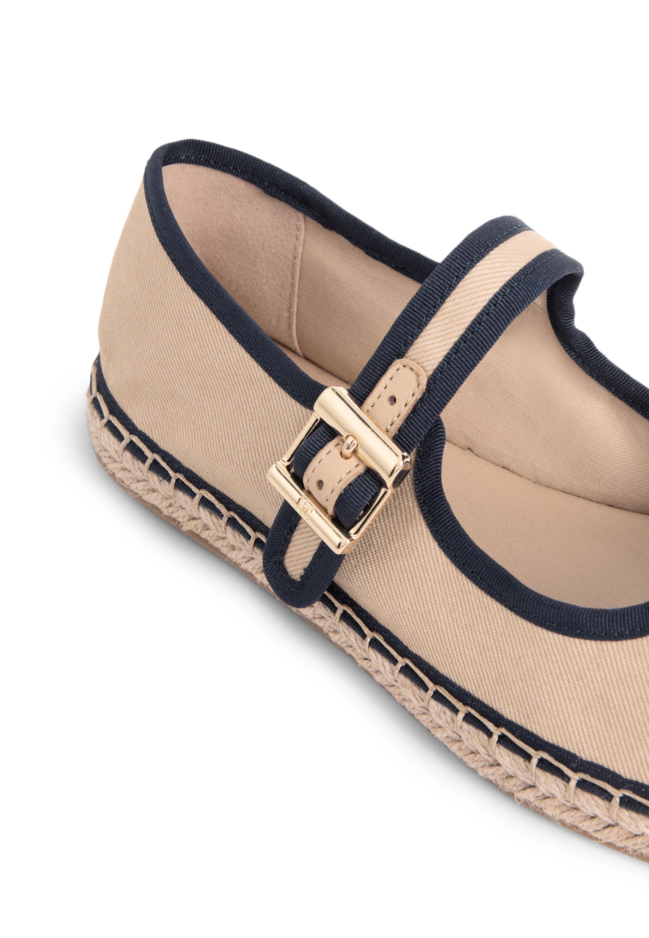 BUCKLE MARYJANE - Ankle strap ballet pumps - space blue