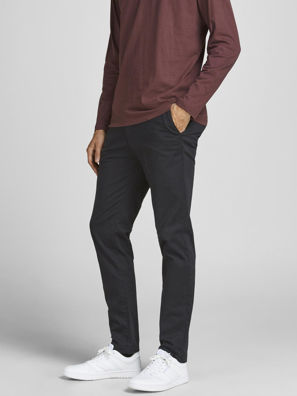 MARCO BOWIE - Chinos - black